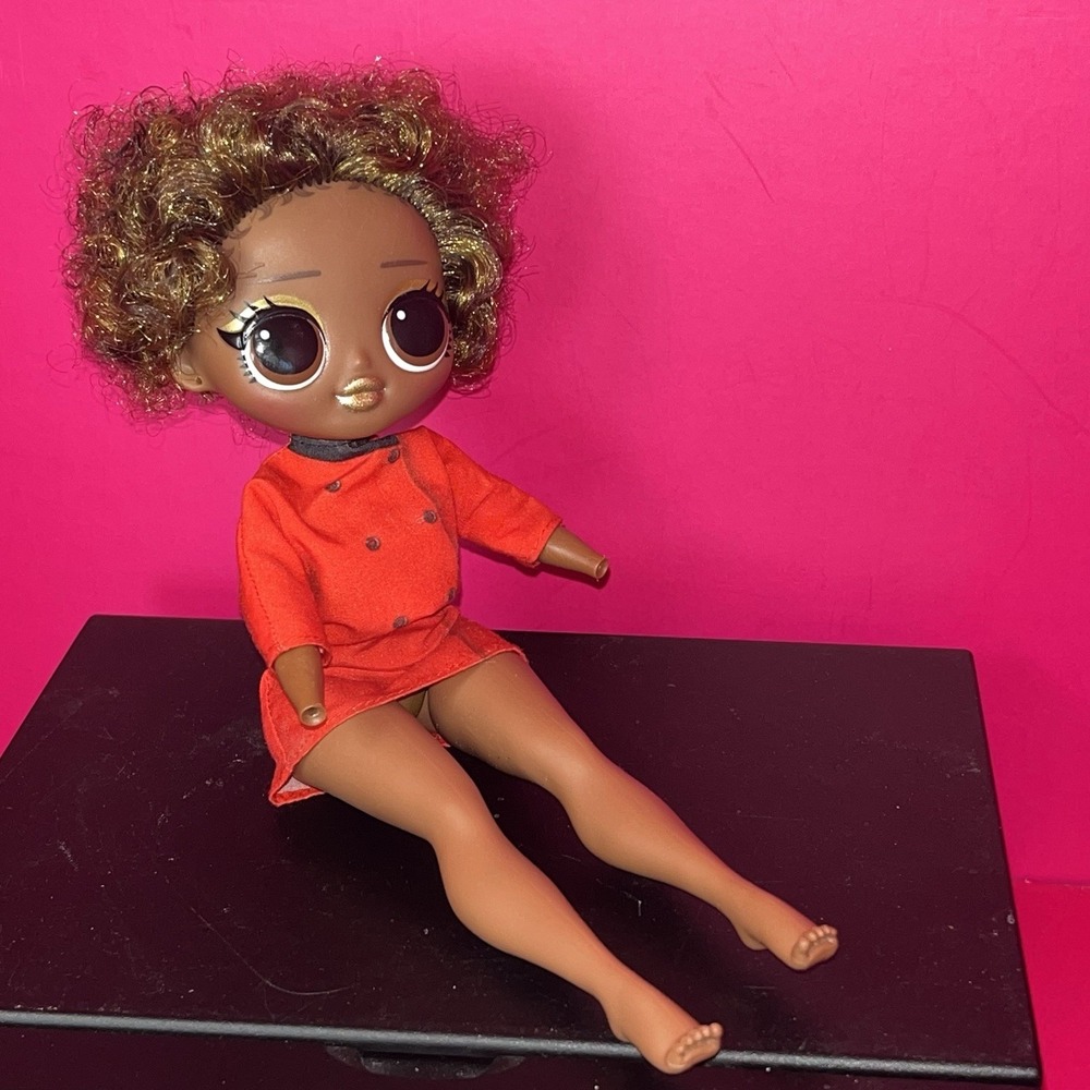 Lol Surprise! OMG 9" Fashion Dolls African American Ethnic Doll‎ NO HANDS